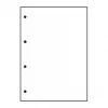 Oxford bloc de cartas School perforado DIN A4 en blanco Lineatur 20