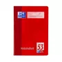 Oxford 100050336 cuaderno A4 90 g/m2 rojo