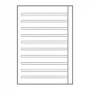 Oxford cuaderno escolar A4 16 hojas Lineatur 3R rayado con margen 3.º curso