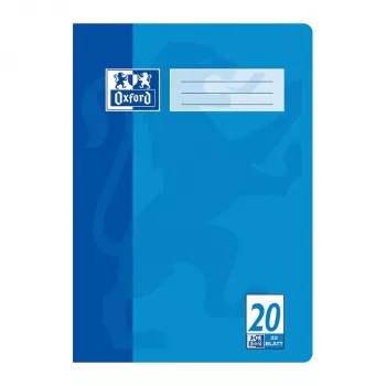 Oxford cuaderno escolar A4 32 hojas Lineatur 20 en blanco con margen