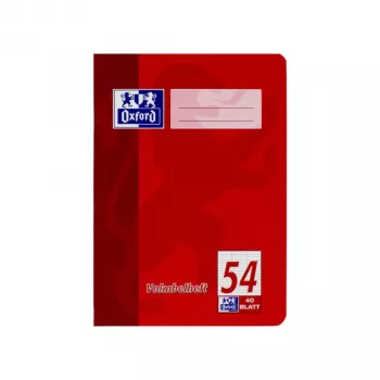 Oxford 100050337 cuaderno A4 90 g/m2 rojo