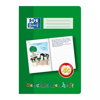 Oxford 100050098 cuaderno A4 90 g/m2 verde