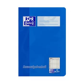 Oxford 100057950 cuaderno A5 90 g/m2 azul