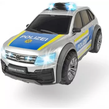 Dickie VW Tiguan R-Line coche de policía 1:18 escala coche de juguete multicolor