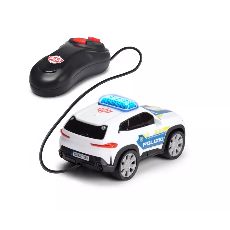 Dickie BMW XM Police Racer 203712034, con cable