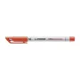 STABILO OHPen Universal Rotulador para transparencias soluble en agua rojo M (Medium) 1 unidad