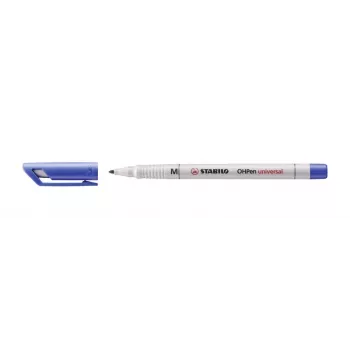 STABILO OHPen Universal Rotulador permanente azul 1 mm punta biselada Medium