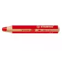 STABILO Woody 3 in 1 Rotulador multiusos - rojo - certificado PEFC - mina de 10 mm - unidad