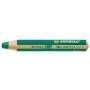 STABILO woody 3 in1 Lápiz de color - verde - mina de 10 mm - 1 pieza