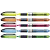 STABILO Navigator Rotulador fluorescente - pack de 10 - azul - punta biselada - 1 mm / 4 mm de grosor de trazo - tinta base agua - plástico