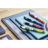 STABILO Navigator Rotulador fluorescente - pack de 10 - azul - punta biselada - 1 mm / 4 mm de grosor de trazo - tinta base agua - plástico