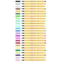 STABILO Point 88 rotulador fineliner 0,4 mm 20 colores surtidos