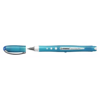 STABILO Worker bolígrafo roller multicolor tinta azul 0,5 mm pack de 10