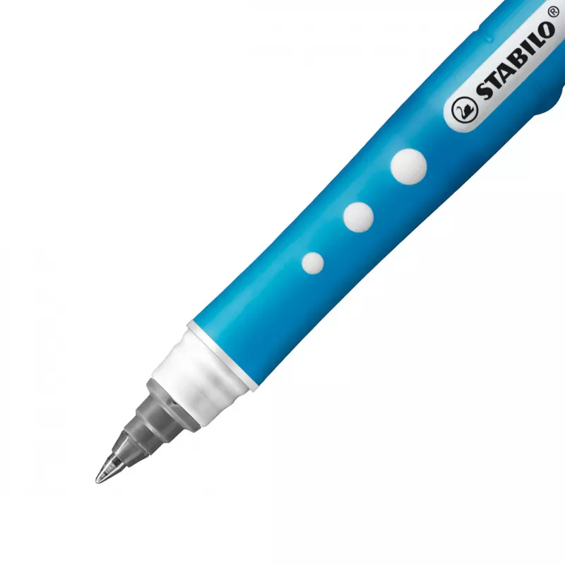 STABILO Worker bolígrafo roller multicolor tinta azul 0,5 mm pack de 10