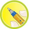 STABILO Worker bolígrafo roller multicolor tinta azul 0,5 mm pack de 10