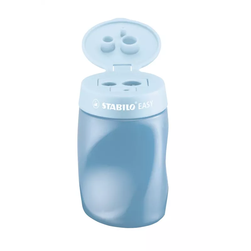 STABILO Easy sacapuntas manual azul diestros
