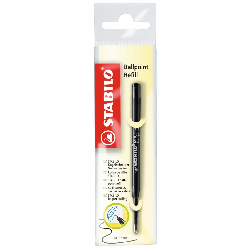 STABILO COM4ball bolígrafo negro 1 ud.