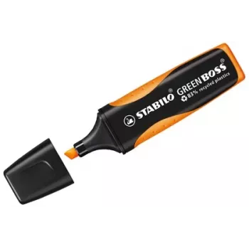 STABILO GREEN BOSS subrayador naranja 2-5 mm punta biselada 1 ud.