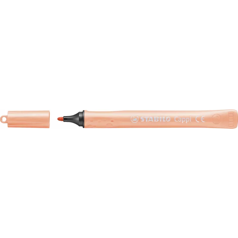 STABILO Cappi rotuladores 24 colores vivos punta redonda 1 mm tinta lavable