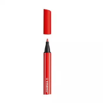 STABILO pointMAX rotulador fineliner - rojo - 0,8 mm - medio - tinta base agua - punta de fibra de nailon