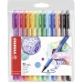 STABILO pointMax set de rotuladores fineliner - 0,8 mm - 12 colores diferentes
