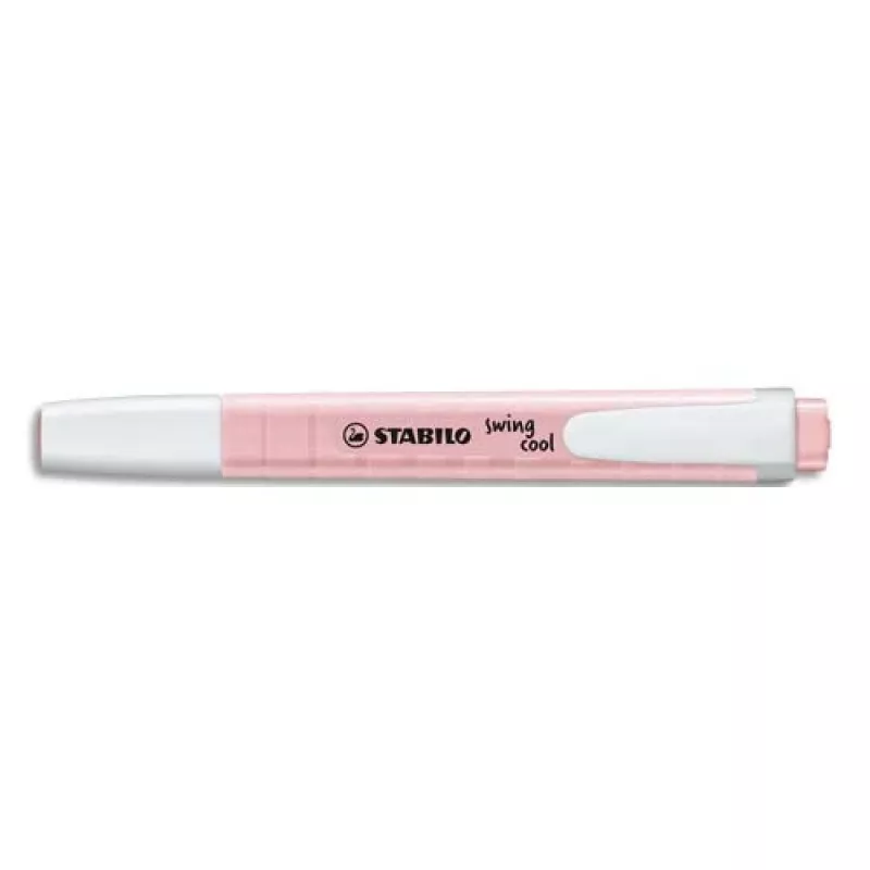 STABILO Swing Cool Pastel rotulador fluorescente - rosa pastel - 1 ud. - punta biselada - 1-4 mm de grosor de trazo