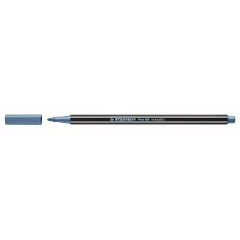 STABILO Pen 68 Metallic rotulador - azul metálico - 1 ud.