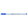 STABILO Pen 68 Brush - azul - punta de pincel - tinta base agua - hexagonal - 1 ud.