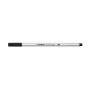 STABILO Pen 68 Brush - medio - negro - punta de pincel - tinta base agua - Alemania - adultos y niños