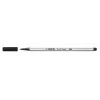 STABILO Pen 68 Brush - medio - negro - punta de pincel - tinta base agua - Alemania - adultos y niños