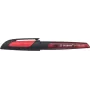 STABILO EASYbuddy estilográfica negro/rojo M (medio)