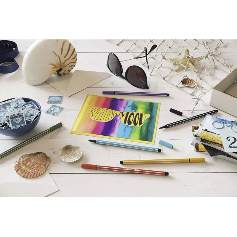 STABILO Pen 68 rotulador - colores surtidos - pack de 20