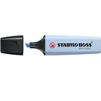 STABILO Boss Original Pastel rotulador fluorescente - Cloudy Blue - 1 ud. - punta biselada - 2 mm / 5 mm