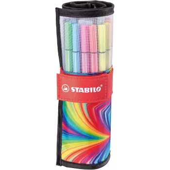 STABILO Pen 68 ARTY set de rotuladores, 25 ud., colores surtidos