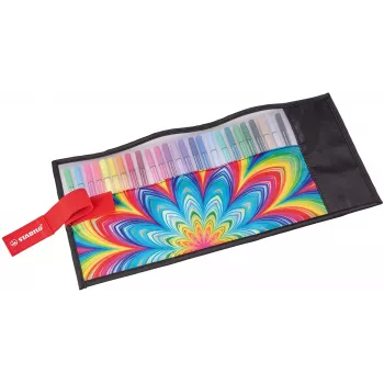 STABILO Pen 68 ARTY set de rotuladores, 25 ud., colores surtidos