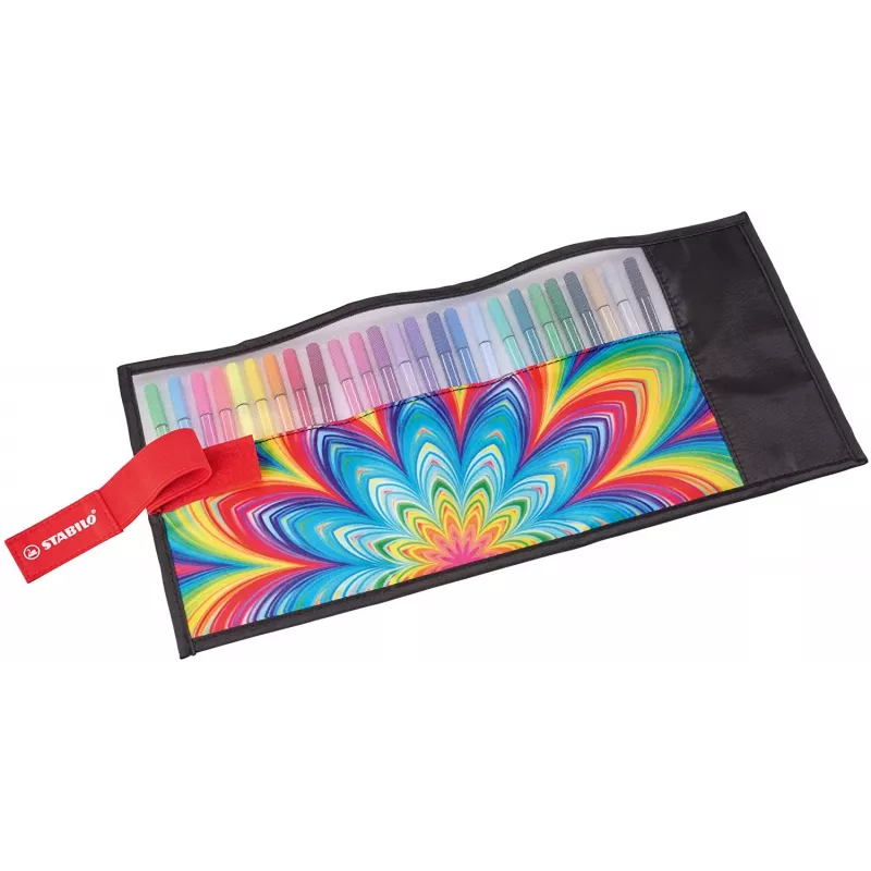 STABILO Pen 68 ARTY set de rotuladores, 25 ud., colores surtidos