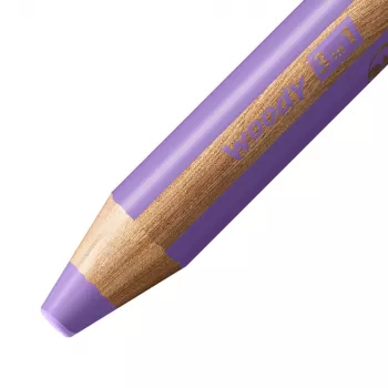 STABILO Woody 3 in 1 lápiz multitarea violeta
