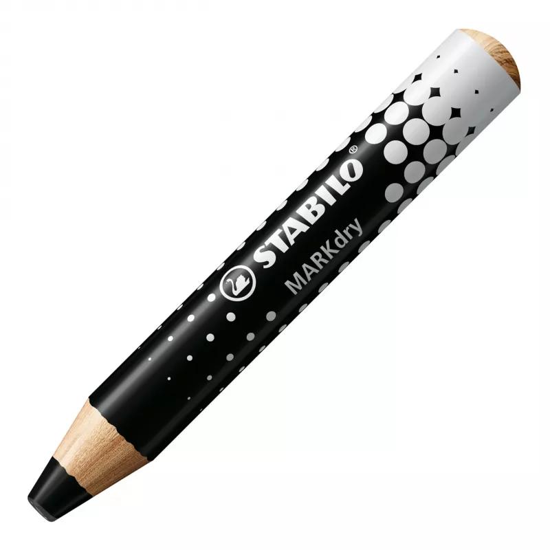 STABILO MARKdry rotulador de pizarra blanca negro pack de 5