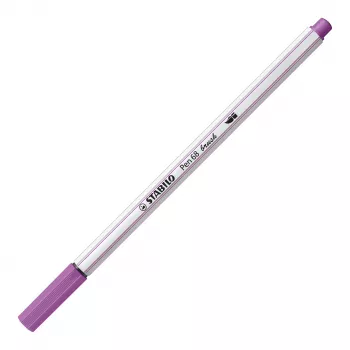 STABILO Pen 68 Brush ARTY Edition set de rotuladores pincel - 10 colores surtidos en estuche de cartón