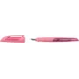 STABILO EASYbuddy L pluma estilográfica para zurdos rojo grosor de plumín A (principiantes) - aprender a escribir