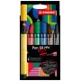 STABILO Pen 68 MAX pack de 6 Arty Edition rotuladores de fieltro con punta biselada