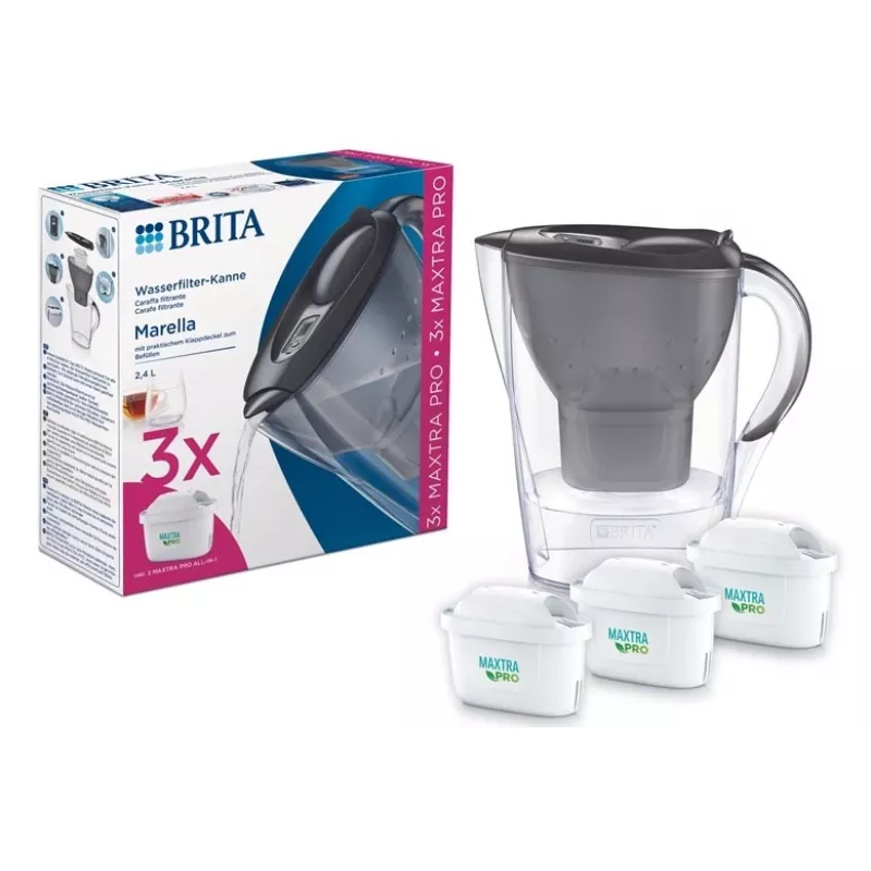 Jarra filtrante Brita Marella manual 2,4 L azul
