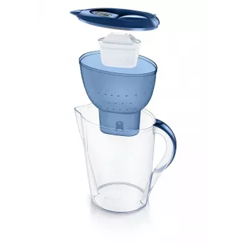Jarra filtrante Brita Marella manual 2,4 L azul