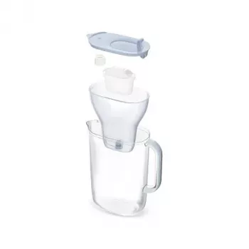 Jarra de agua con filtro BRITA Style Eco, Glacier Blue, incl. 3 cartuchos MAXTRA PRO All-in-1