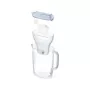 BRITA Style Eco jarra filtrante de agua, Glacier Blue, incl. 3 cartuchos MAXTRA PRO All-in-1