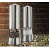 Molinillo de sal eléctrico ZASSENHAUS Gera, 18 cm, acero inoxidable