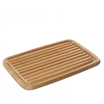 Tabla de pan Zassenhaus madera de caucho 42x27,5x2 cm