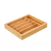 Cajón de cubiertos Zassenhaus Bamboo extensible