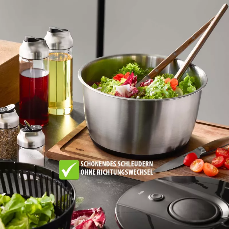 GEFU PUSH IT Centrifugadora de ensaladas acero inoxidable