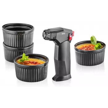 GEFU ZUCA Set crème brûlée 5 piezas